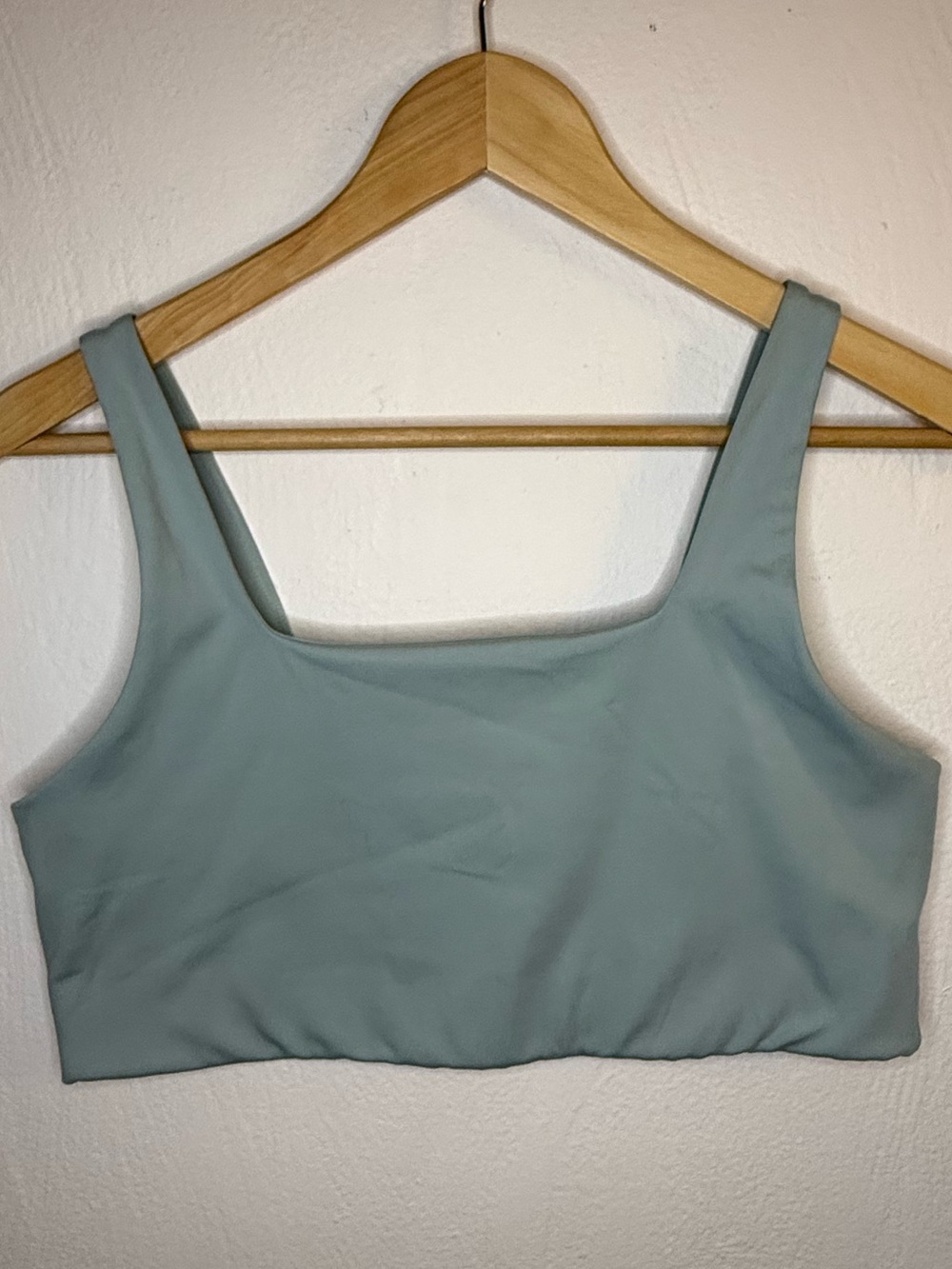 girlfriend collective Compressive Tommy Bra - Seafoam Blue